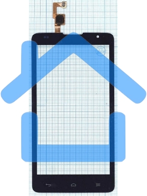 Сенсорное стекло (тачскрин) для Huawei C8816, черное