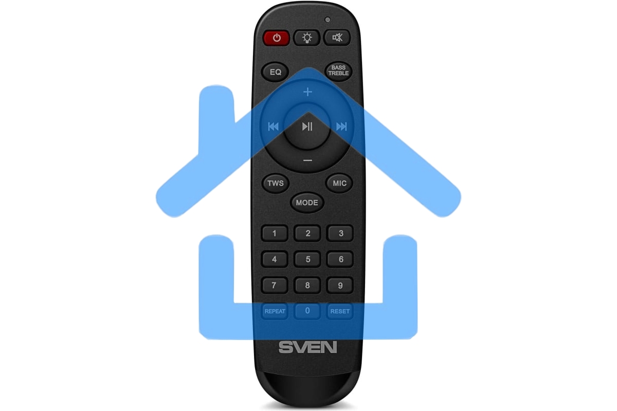 Портативная акустика Sven АС PS-710 черный 100 Вт Bluetooth