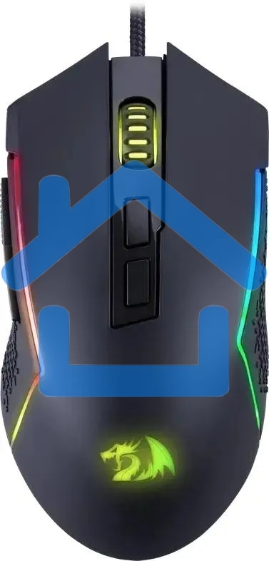 Мышь проводная Redragon Trident Lite черный, 8000 dpi, USB, кнопки - 7