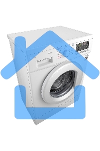 Стиральная машина LG F1296HDS1 белый, загрузка фронтальная 7 кг, 1200 об/мин., класс: А