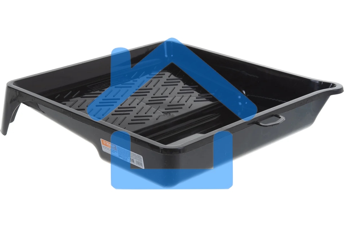 Ванночка малярная ЗУБР СТАНДАРТ пластмассовая, для валиков до 270 мм, 330х350мм, 0,8 л