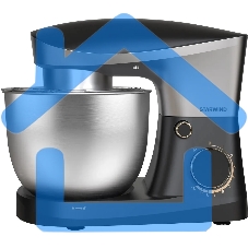 Миксер планетарный Starwind SPM2251 1500Вт черный/серебристый