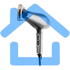 Фен для волос Galaxy Line GL 4368, антрацитовый, 2400 Вт, защита мотора от перегрева, функция 