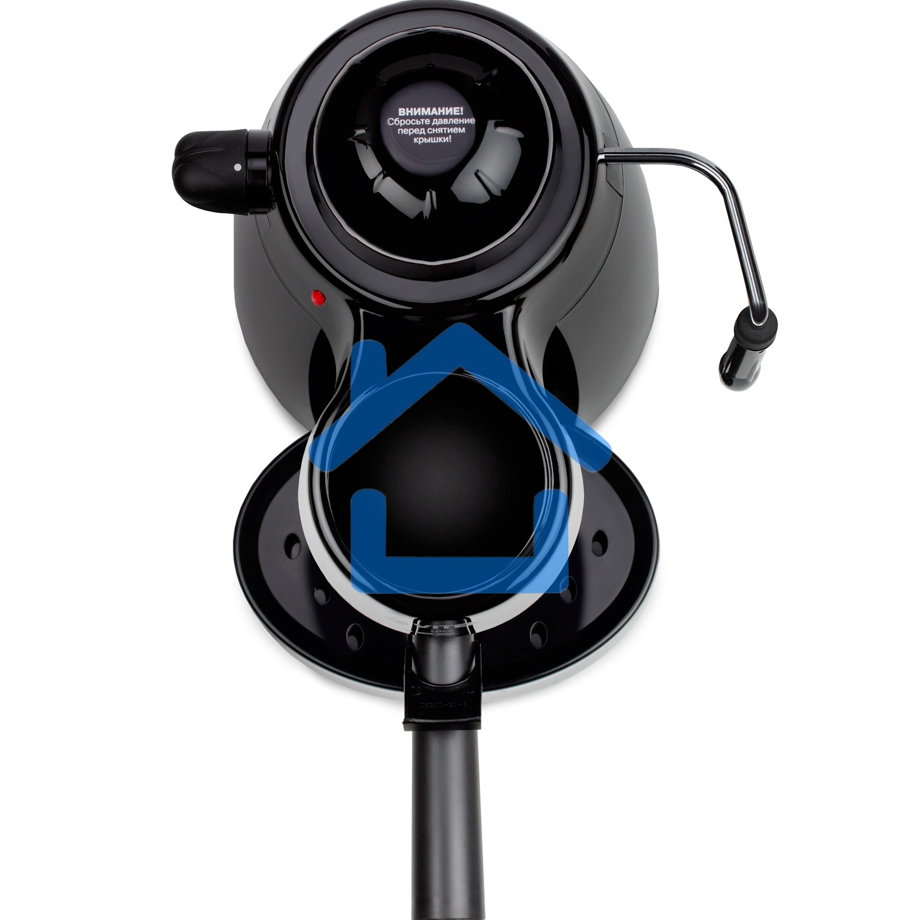 Кофеварка рожковая Vitek VT-1518, черный, исп. кофе - молотый, 0.24л, 750вт, 5Бар