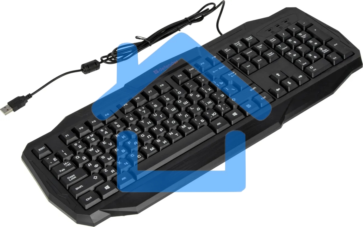 Клавиатура Defender Ultra HB-330L RU проводная, USB, черный