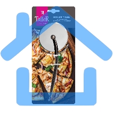 Кухонный нож для пиццы TalleR 65134-TR нержавеющая сталь, ручка из цинкового сплава