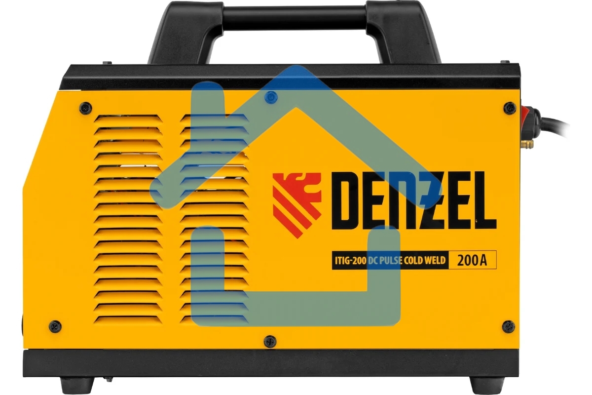 Аппарат инвертор. аргонодуговой сварки ITIG-200 ACDC Mix Pulse, 200 А, ПВ 60% Denzel