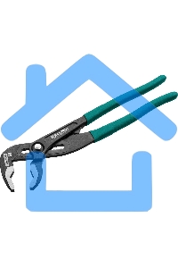 Клещи переставные KRAFTOOL 22353-25 Bulldog Cr-V, max захват 60мм, губки 6мм, 250мм