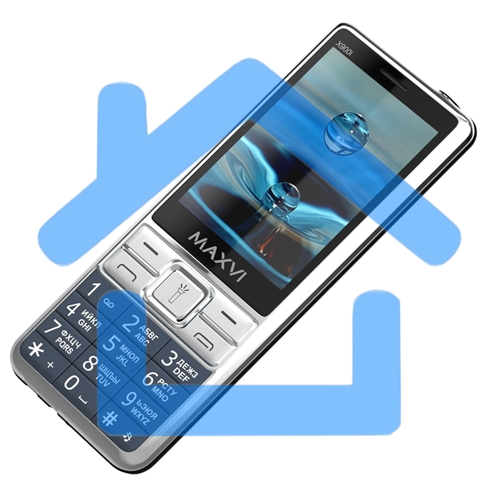 Мобильный телефон MAXVI X900i маренго