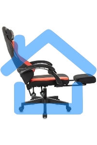 Кресло игровое Zombie Weaver черный/красный