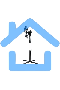 Напольный вентилятор Centek CT-5035 черный