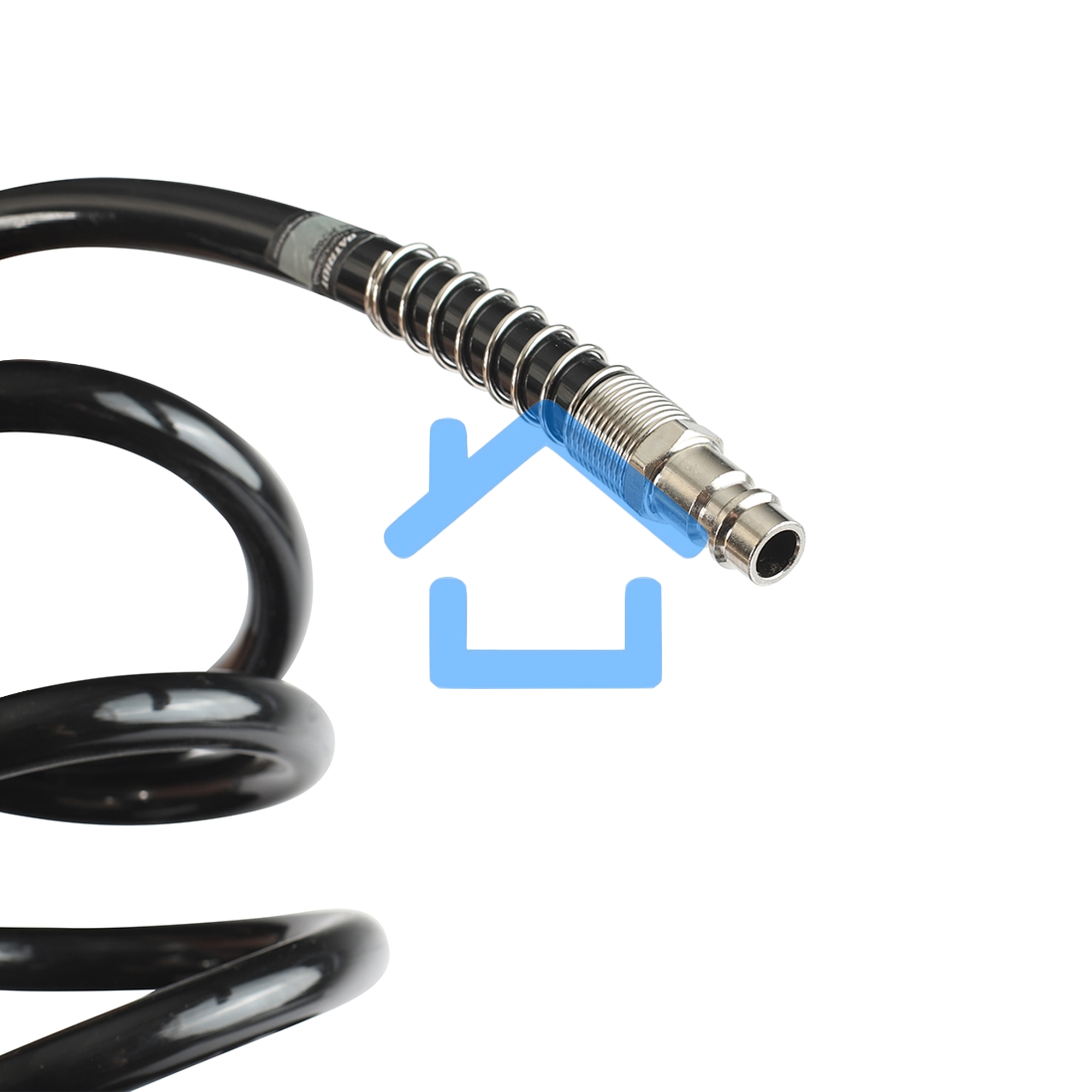 Шланг спиральный PATRIOT PU 15/8, полиуретан, длина 15 м, диаметр 8x12 мм,быстросъем.