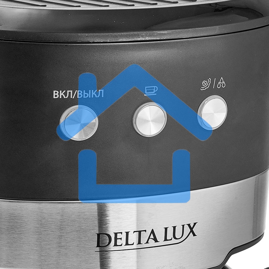 Кофеварка DELTA LUX DE-2005 черный