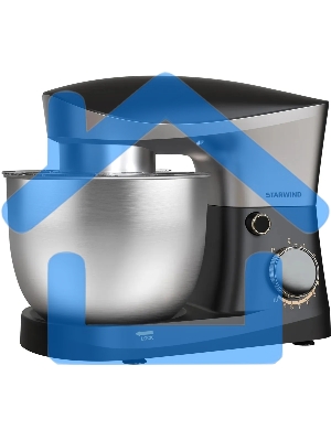 Миксер планетарный Starwind SPM2251 1500Вт черный/серебристый