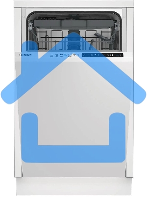 Встраиваемая посудомоечная машина Indesit DIS 2C50, белый, 44.8 см, 9 компл., 48 дБ, класс A