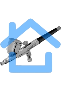 Аэрограф с верхним бачком AB1, 0.2/0.3/0.5 мм, 7 мл, 9 л/мин Denzel