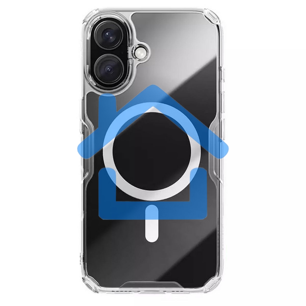 Чехол Nature TPU Pro Magnetic Case, белый, (AP iP16 Plus)