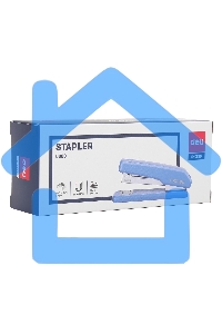 Степлер Deli E0300BLUE Exceed 24/6 26/6 (25 листов) синий, 100 скоб, металл/пластик, коробка