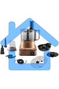 Кухонный комбайн Redmond FP608 1300Вт бронзовый