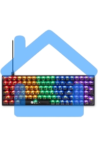 Клавиатура проводная Oklick 915GK (1790371), USB, черный