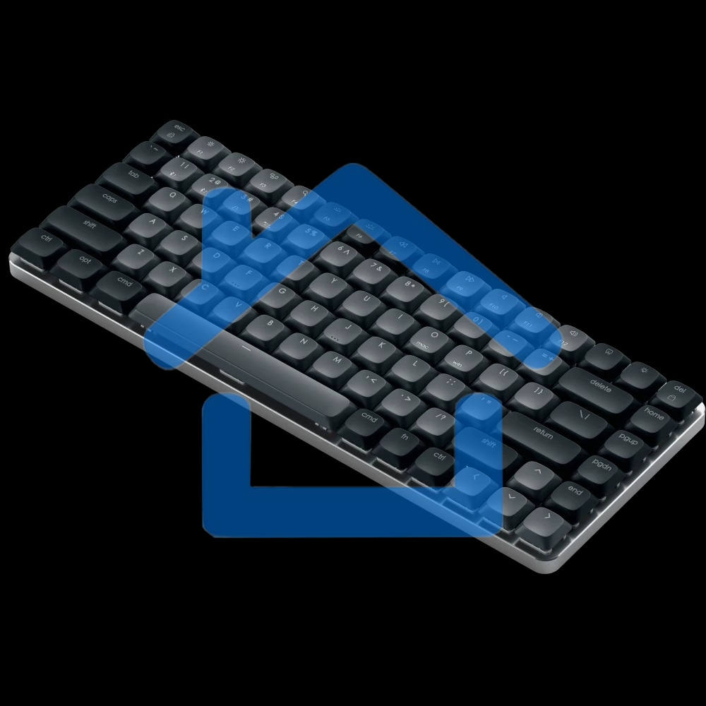 Клавиатура беспроводная механическая Satechi SM1 Slim Mechanical Backlit Bluetooth Keyboard, серый/черный ST-KSM1DK-RU