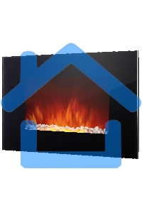 Электрокамин Electrolux EFP/W-1250ULS, черный, 2000 Вт, 25 м2, термостат, пульт д/у