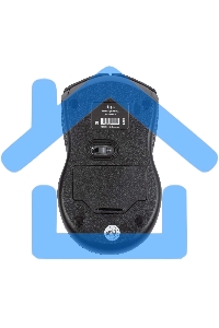 Мышь беспроводная HIPER HOMW-073 черный/красный, 1000 dpi, радиоканал, USB, кнопки - 3