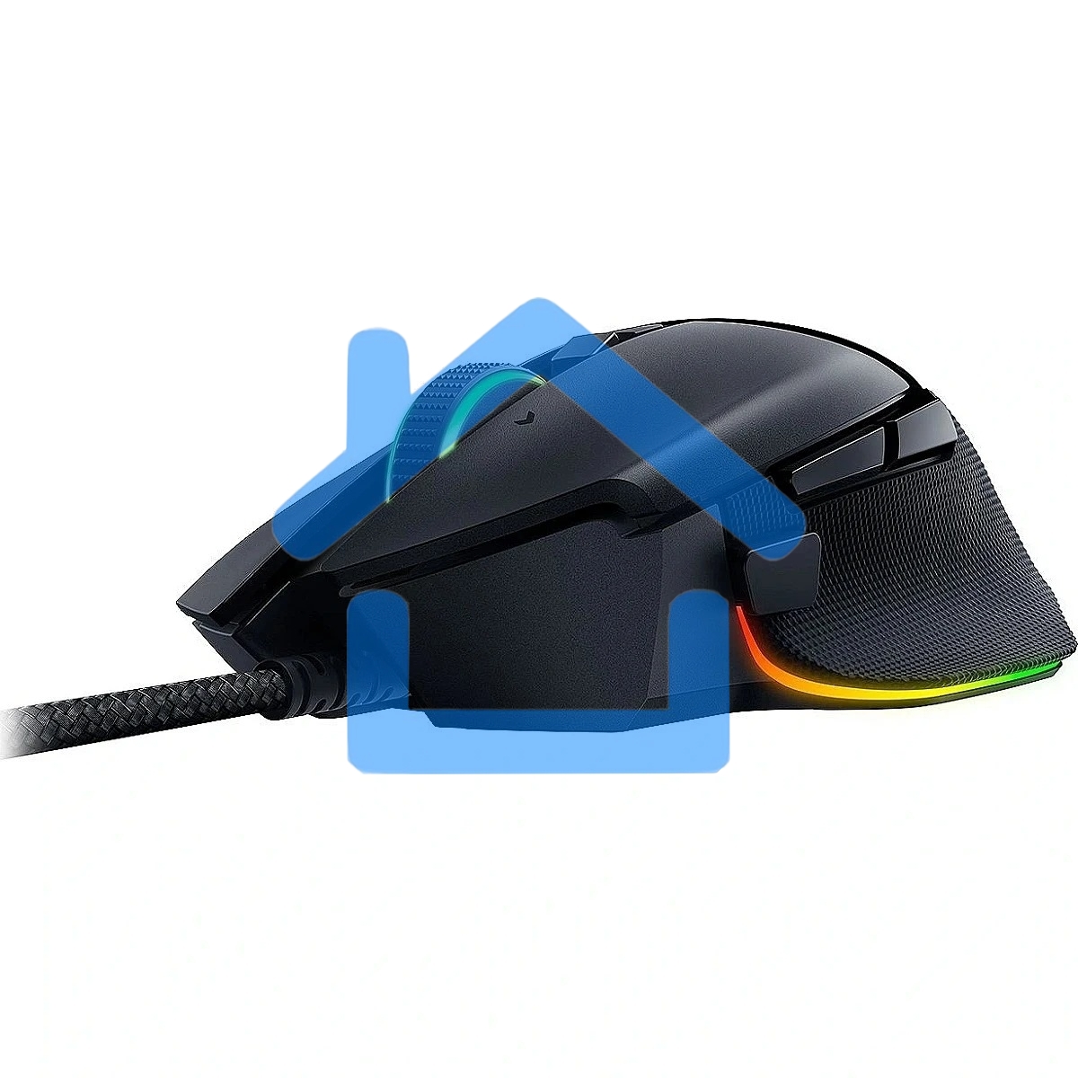 Мышь проводная Razer Basilisk V3 35K черный, 35000 dpi, USB, кнопки - 11