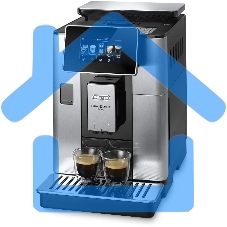 Кофемашина автоматическая DeLonghi ECAM610.75.MB черный/серебристый, исп. кофе - молотый/зерновой, 2.2 л, 1450 Вт, 19 Бар