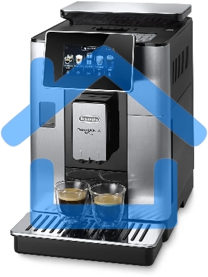 Кофемашина автоматическая DeLonghi ECAM610.75.MB черный/серебристый, исп. кофе - молотый/зерновой, 2.2 л, 1450 Вт, 19 Бар