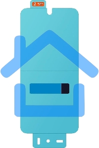 Защитная пленка для экрана Samsung прозрачный для Samsung Galaxy A35 прозрачный 2шт. (EF-UA356CTEGRU)