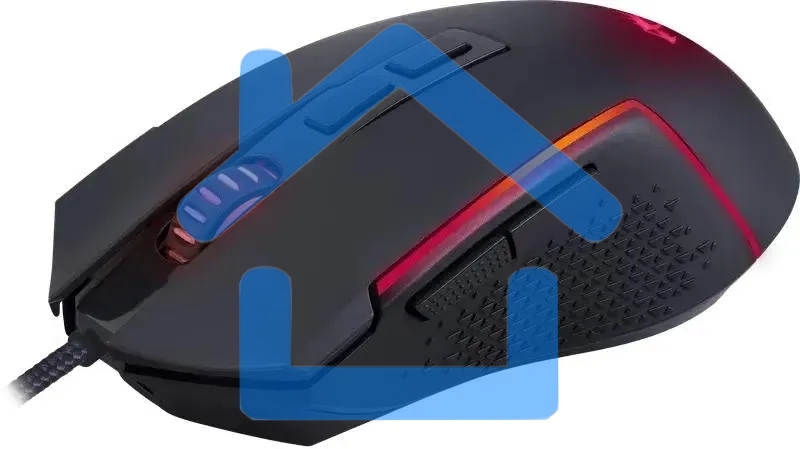 Мышь проводная Redragon Trident Lite черный, 8000 dpi, USB, кнопки - 7