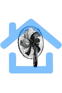 Напольный вентилятор Centek CT-5035 черный