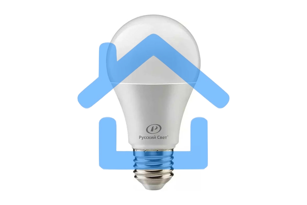 Лампа светодиодная Русский Свет 15010345038 RS A60 E27 10W 220-240V 4000К 10 Вт 1000 лм Ra 90 грушевидная