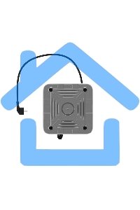 Настольная плитка MAXVI HE101 белый