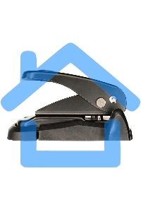 Дырокол Silwerhof VIS, до 35 листов, металл черный, отверстий: 2, с линейкой