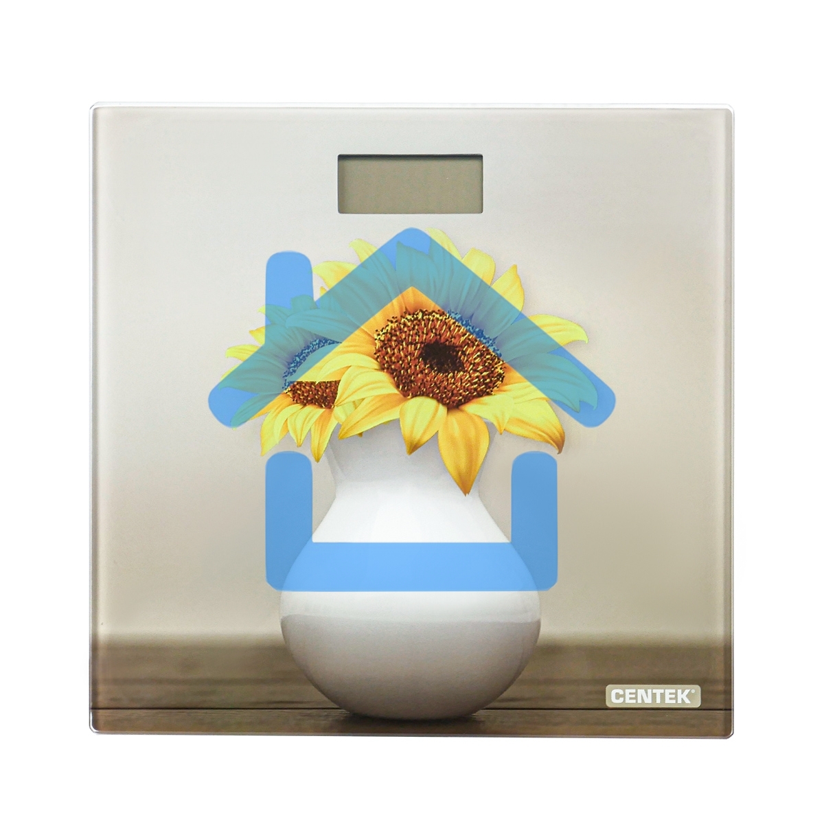 Напольные весы CENTEK CT-2428 Sunflower