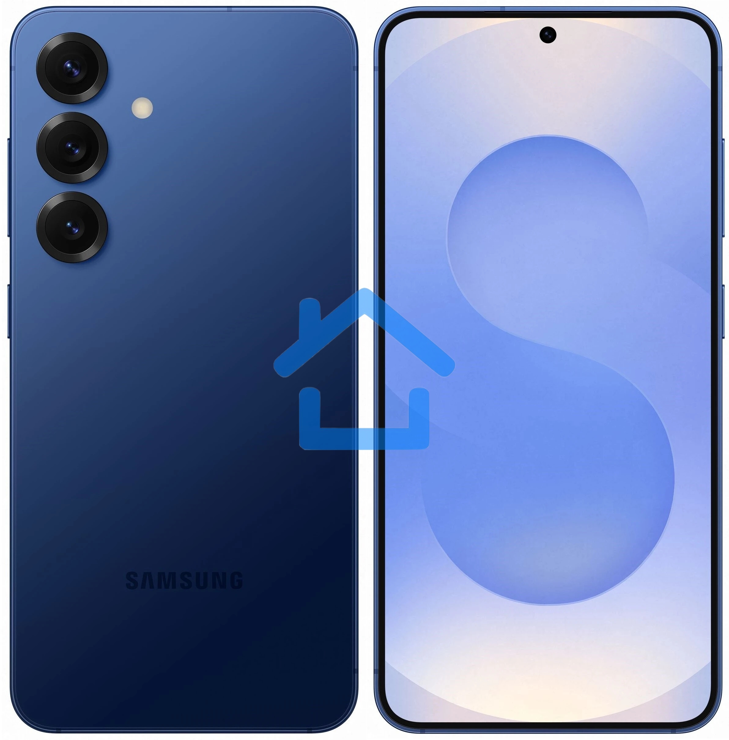 Смартфон Samsung Galaxy S25 12/128Gb, синий