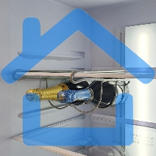 Холодильник Бирюса Б-B920NF черный двухкамерный 210/100 л морозилка снизу, No Frost