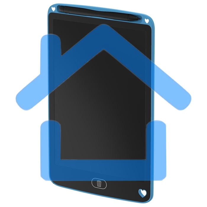 Графический планшет Maxvi MGT-01 blue, LCD планшет для заметок и рисования