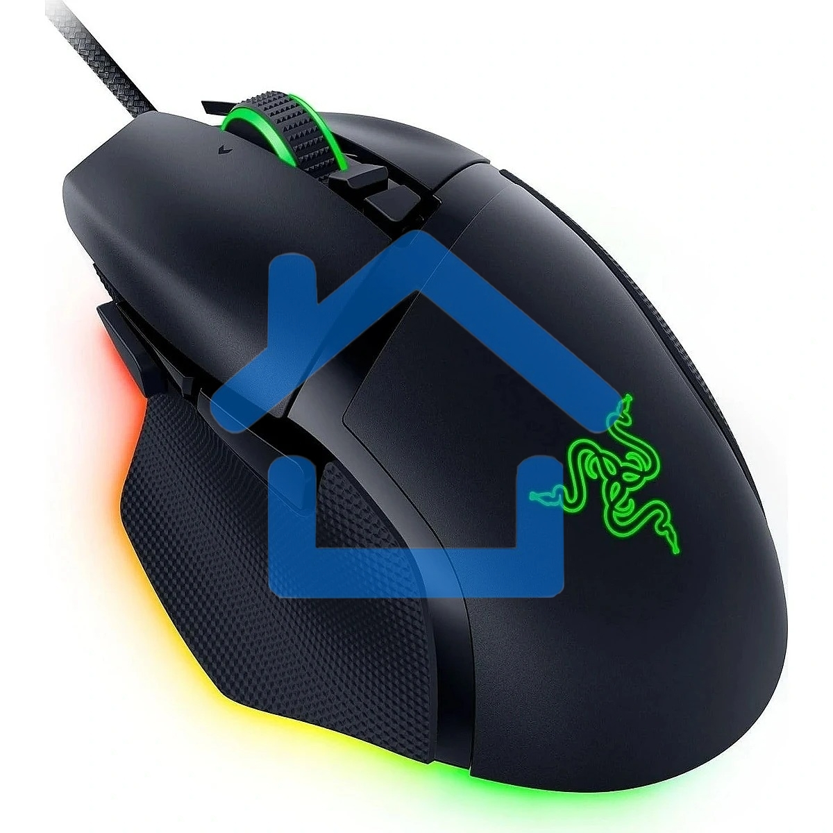 Мышь проводная Razer Basilisk V3 35K черный, 35000 dpi, USB, кнопки - 11
