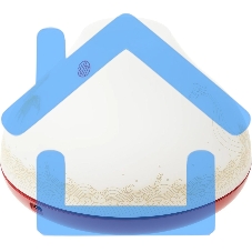 Увлажнитель-ароматизатор портативный Xiaomi (Mi) SOLOVE (H7 Forbidden City), красно-белый