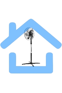 Напольный вентилятор Centek CT-5035 черный