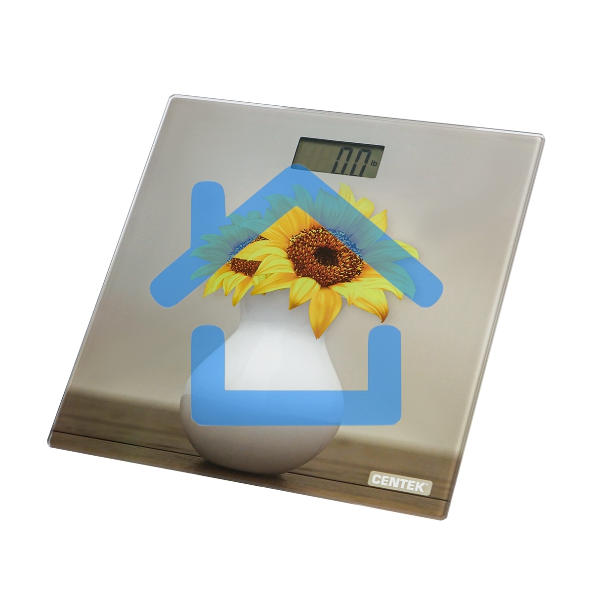 Напольные весы CENTEK CT-2428 Sunflower