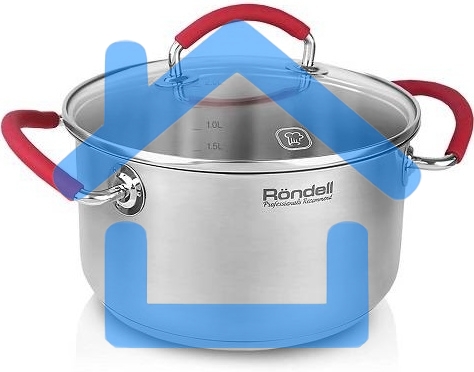 Кастрюля Rondell Sorge RDS-1221 с/кр 24 см 5,1 л