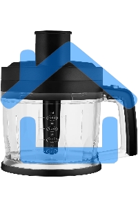 Блендер погружной Rondell RDE-1307 1200Вт черный/серебристый