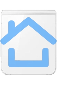 Смартфон Samsung Galaxy Z Flip7 FE 8/256Gb белый