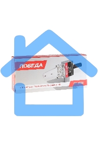 Аппарат для сварки пластиковых труб ПОБЕДА, ПТ-1500, 1500 Вт., 3 насадки, металлический кейс