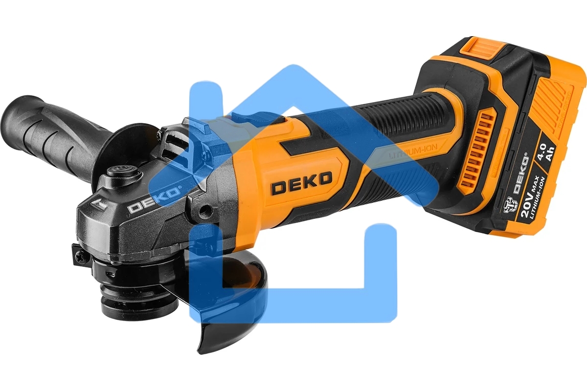 Углошлифовальная машина Deko DKAG20-125 8500об/мин рез.шпин.:M15 d=126мм