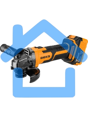 Углошлифовальная машина Deko DKAG20-125 8500об/мин рез.шпин.:M15 d=126мм